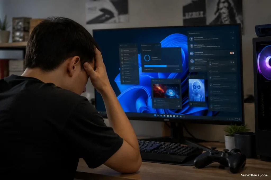 Lima Keluhan Gamer PC terhadap Windows yang Makin Berat