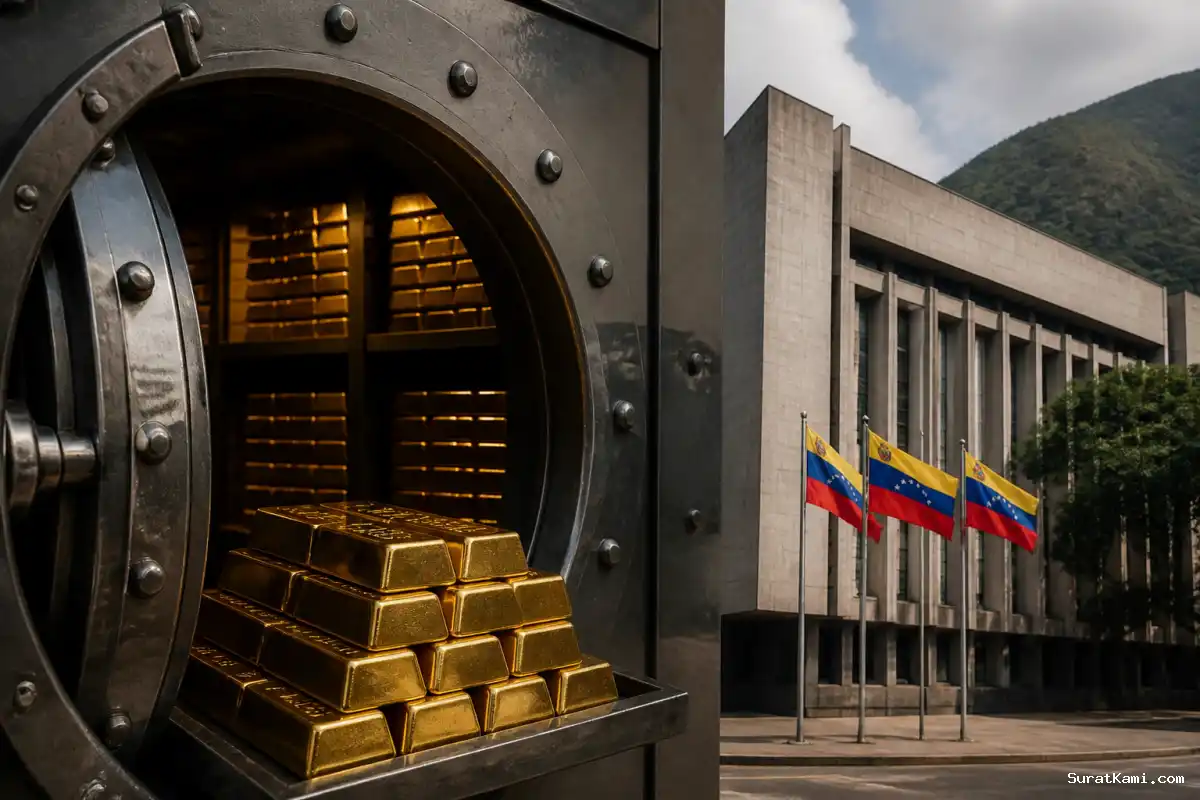Pemindahan Cadangan Emas Venezuela Senilai US$4 Miliar Dibahas