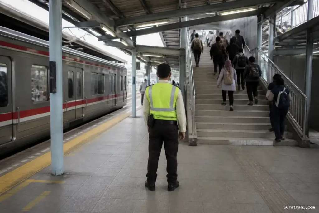 Petugas Stasiun Angke Diperiksa Usai Cekcok dengan Penumpang KRL