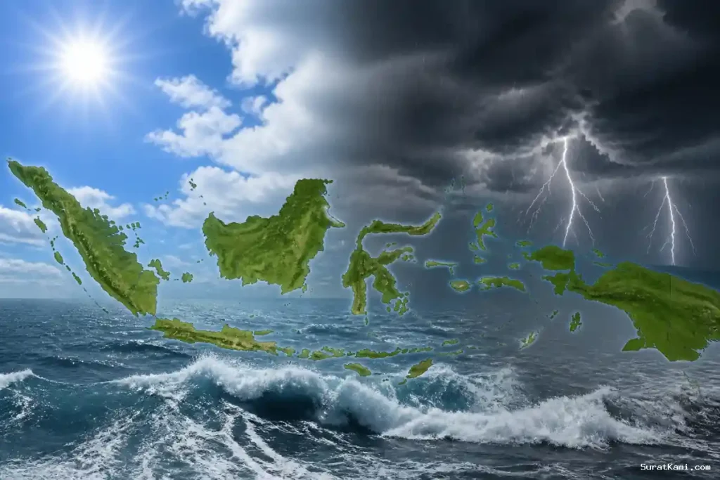 Prakiraan Cuaca 1 Oktober 2026: Waspada Hujan dan Gelombang 4 Meter
