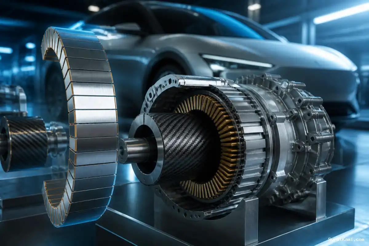 Teknologi Quark Electric Drive 2.0 GAC Bawa Material Amorphous ke Mobil Listrik