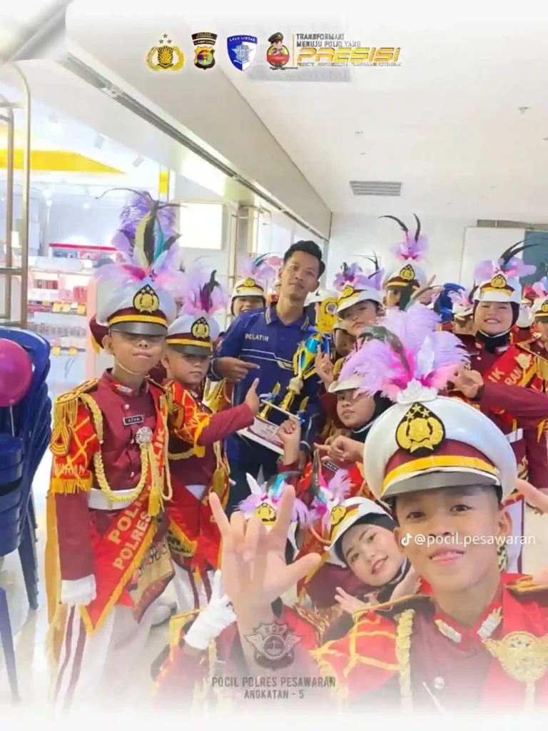 SDN 2 Gedong Tataan Raih Juara 2 Polisi Cilik Lampung