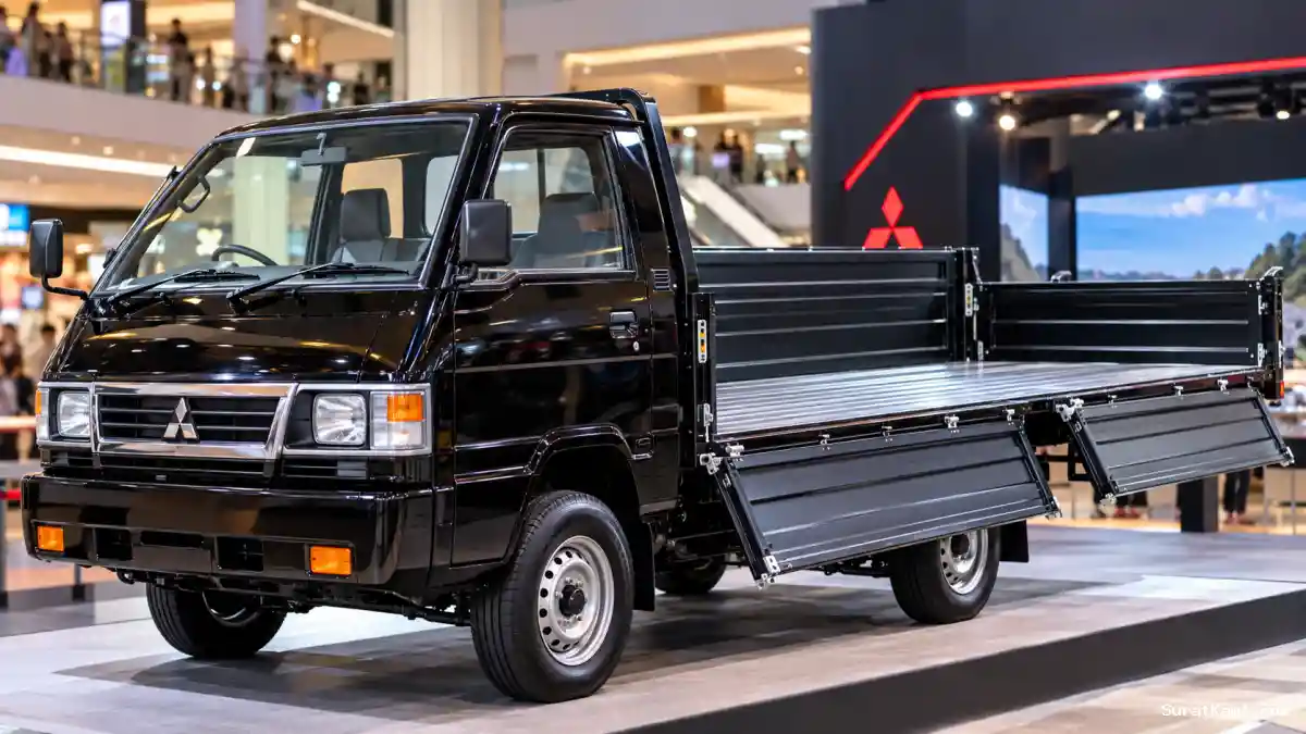 Mitsubishi L300 XL 3 Way Resmi Meluncur di Makassar, Bak Lebih Panjang dan Tiga Sisi Bisa Dibuka