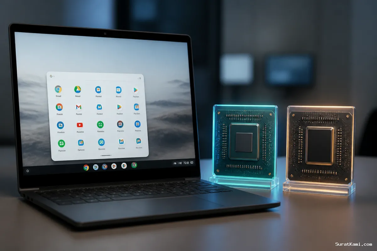 Google Ungkap Penyebab Aplikasi Android Tersendat di Chromebook Intel