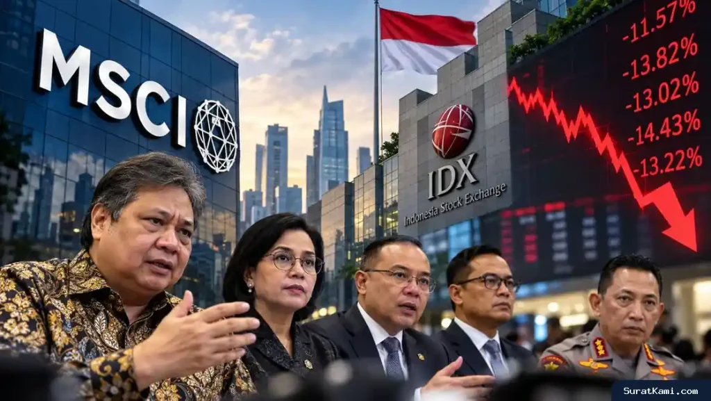 Airlangga, DPR, OJK, dan Danantara Fokus Benahi Bursa Usai Gejolak MSCI