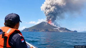 Anak Krakatau Siaga Level III, Ahli Ingatkan Erupsi Tak Otomatis Picu Tsunami