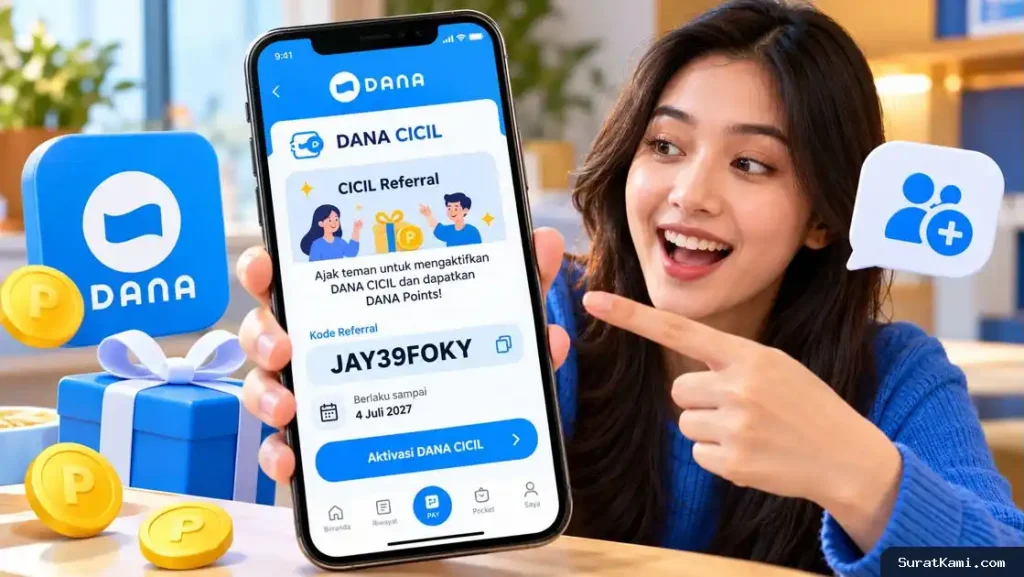 Cara Aktivasi DANA CICIL dan Daftar Pakai Kode Referral JAY39FOKY