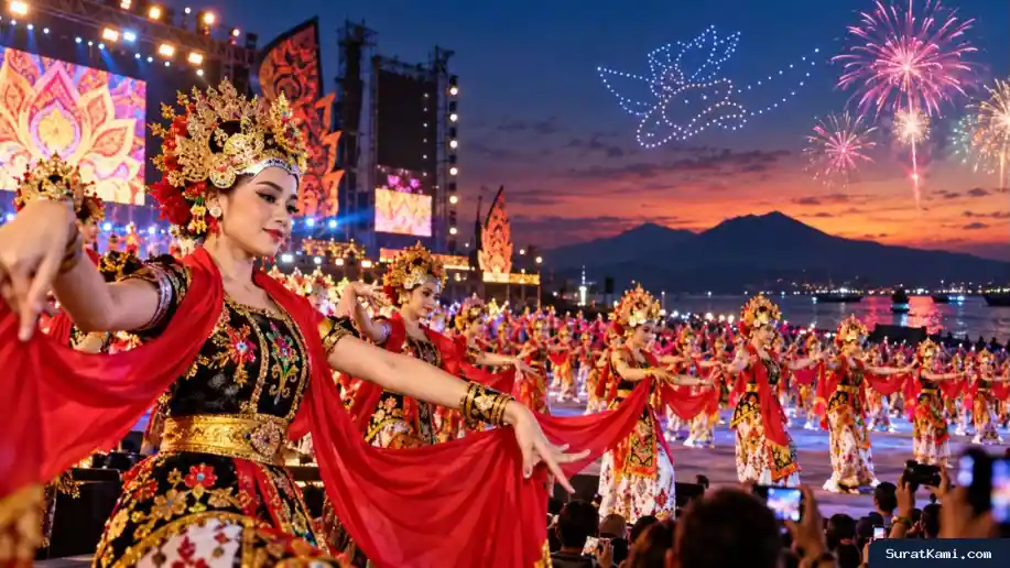 Gandrung Sewu 2026 Angkat Kembang Dermo, Ziarah Leluhur Jadi Bagian Persiapan Festival