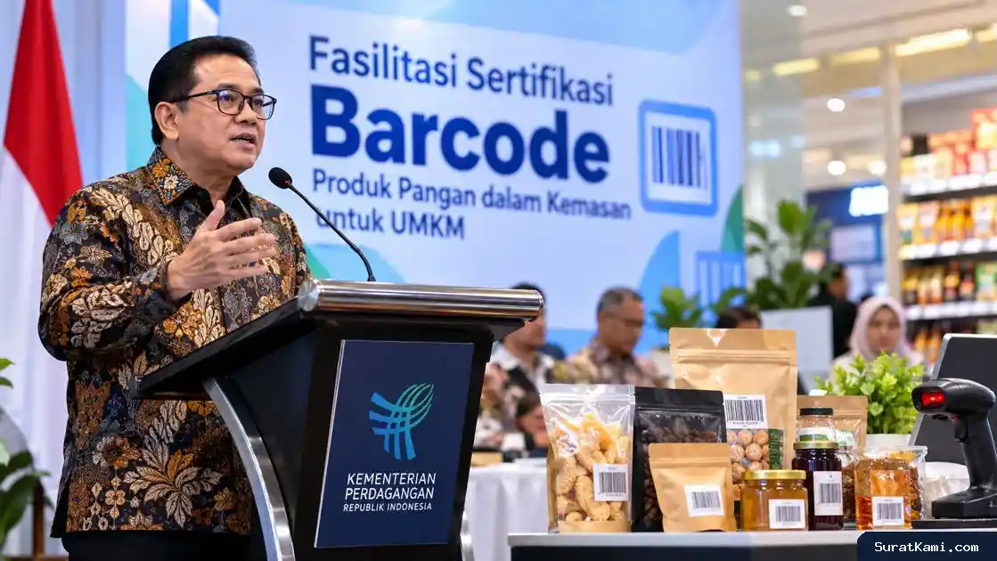 Mendag Dorong UMKM Gunakan Barcode agar Produk Masuk Ritel Modern