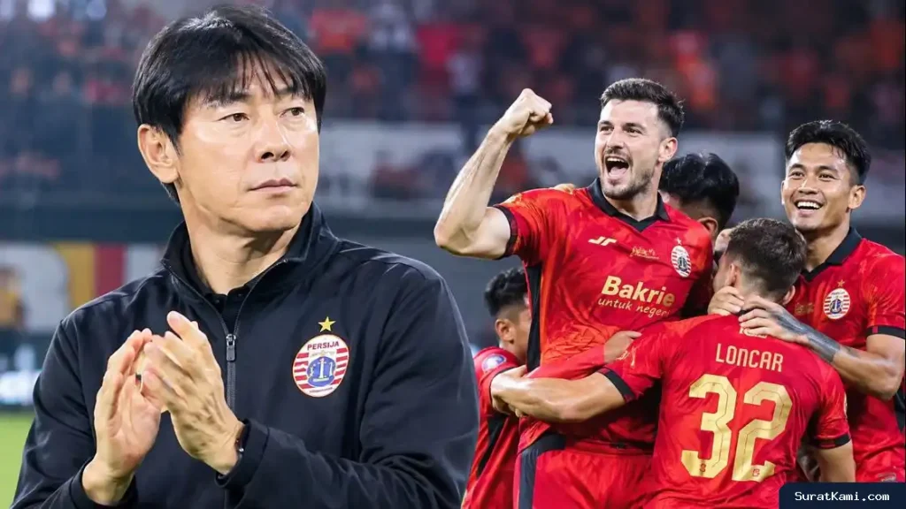 Persija Jakarta Menang 4-0 atas PSIM, Shin Tae-yong Bawa Macan Kemayoran ke Puncak