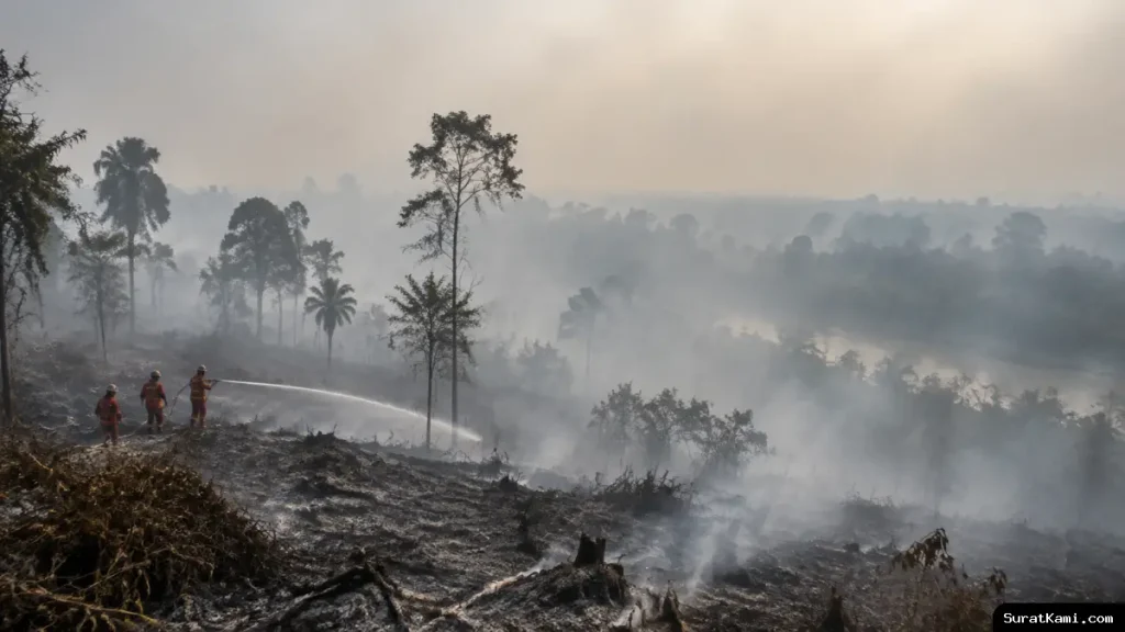 Perusahaan Terindikasi Karhutla Diminta Bertindak Oleh Singapura