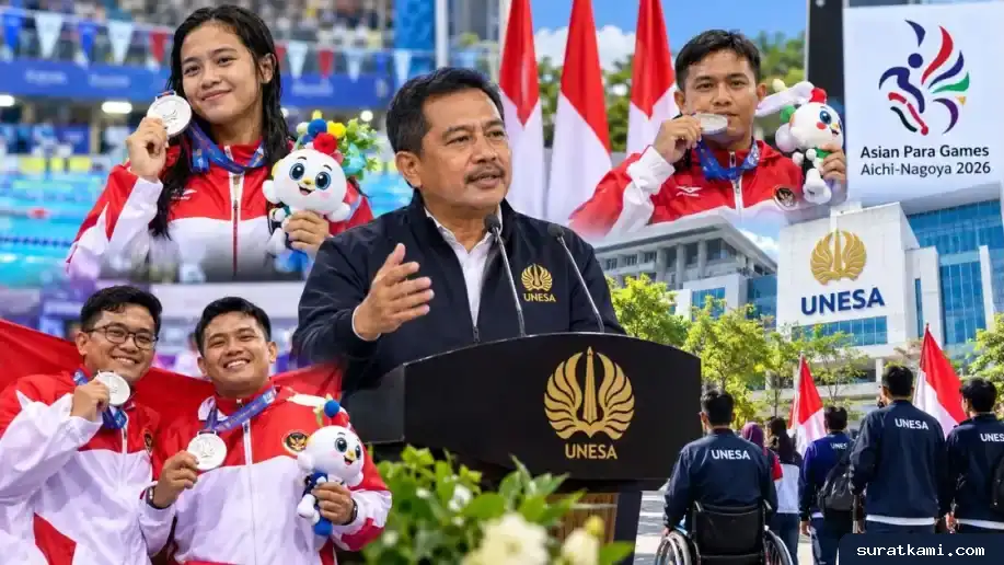 Unesa Siapkan Beasiswa untuk Atlet Asian Para Games 2026